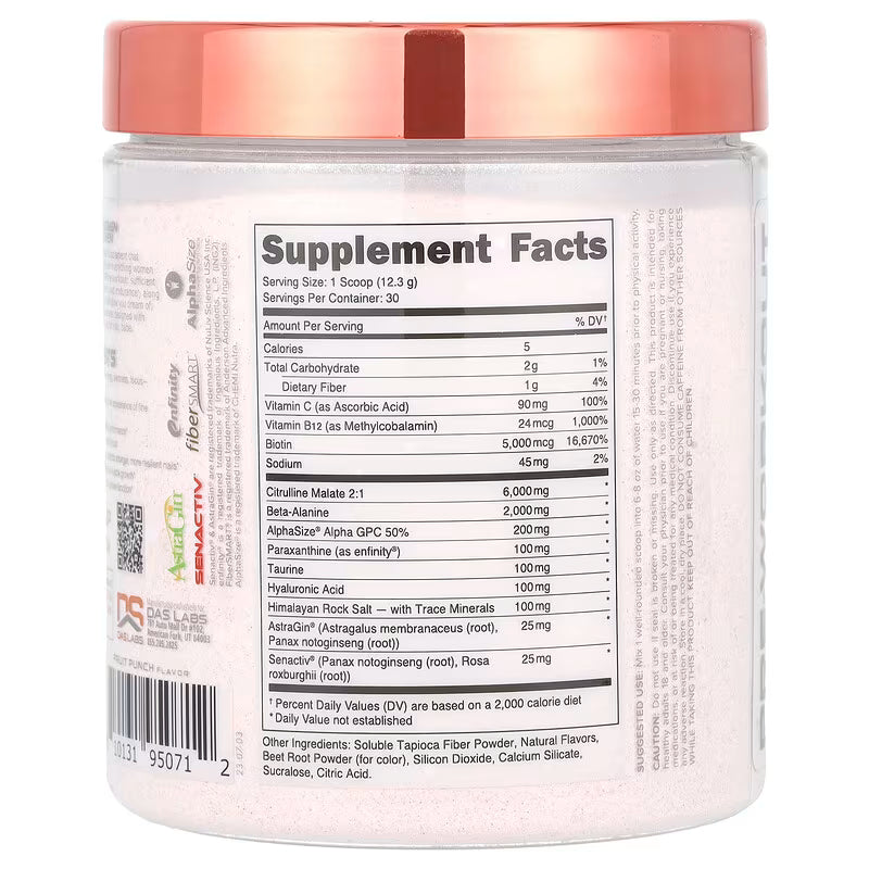 Babe PreWorkout Fruit Punch