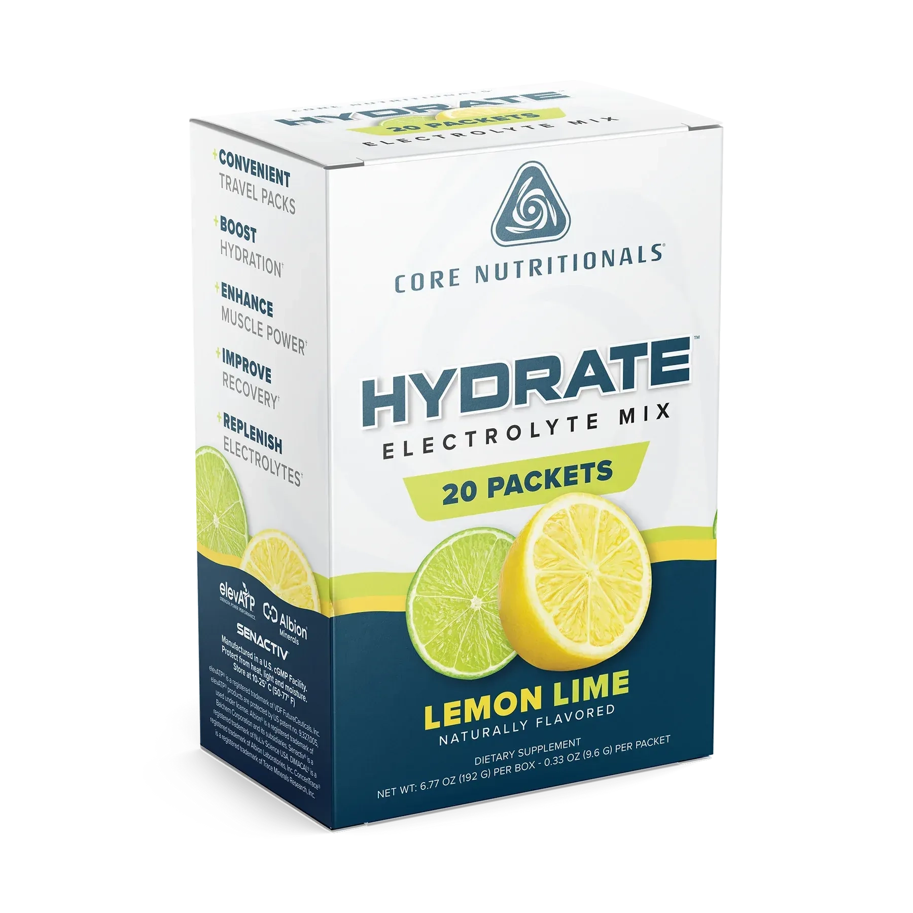 CORE Nutritionals Hydrate Electrolyte Mix