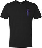 T-Shirt Blue and Pink Design
