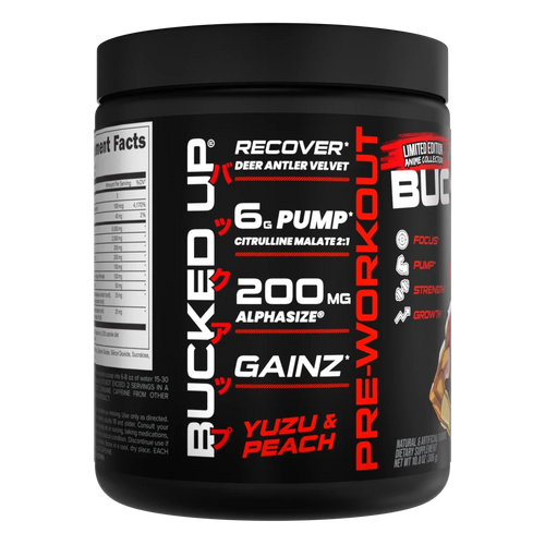 Bucked Up Pre Workout Yuza and Peach